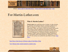 Tablet Screenshot of for-martin-luther.com